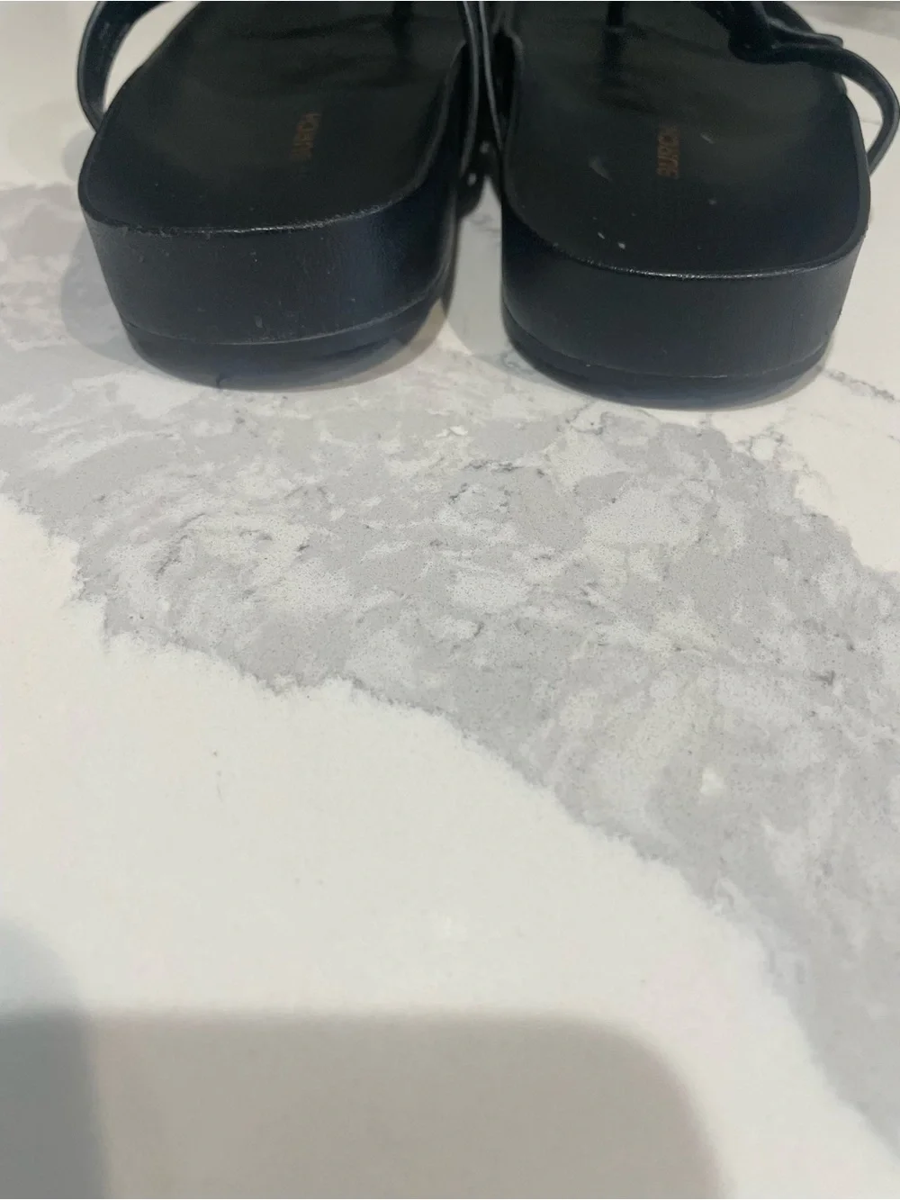 Tory Burch Black Cloud Miller Thong Sandals - Picture 9 of 10